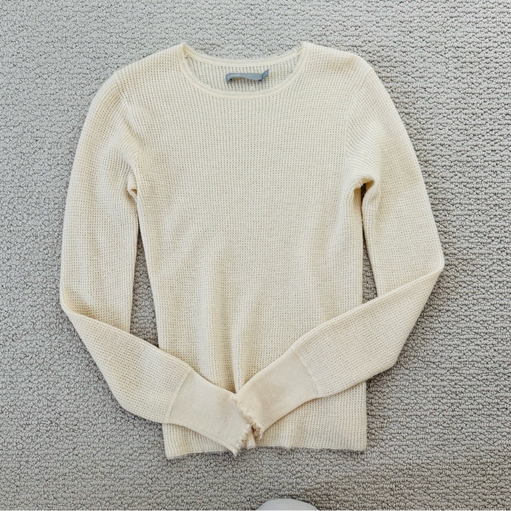 Vince Cream Cashmere Women's Sweater